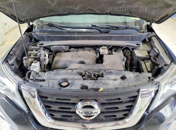 5N1DR2MM8KC596083 2019 NISSAN PATHFINDER Black Widok komory silnika