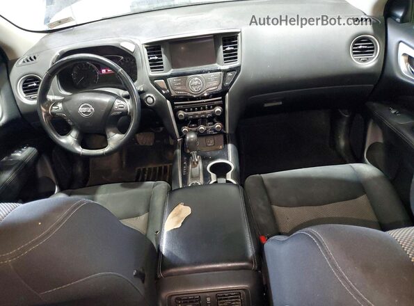 5N1DR2MM8KC596083 2019 NISSAN PATHFINDER Black Widok deski rozdzielczej