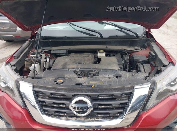5N1DR2MM9HC656963 2017 NISSAN PATHFINDER Burgundy Vista trasera