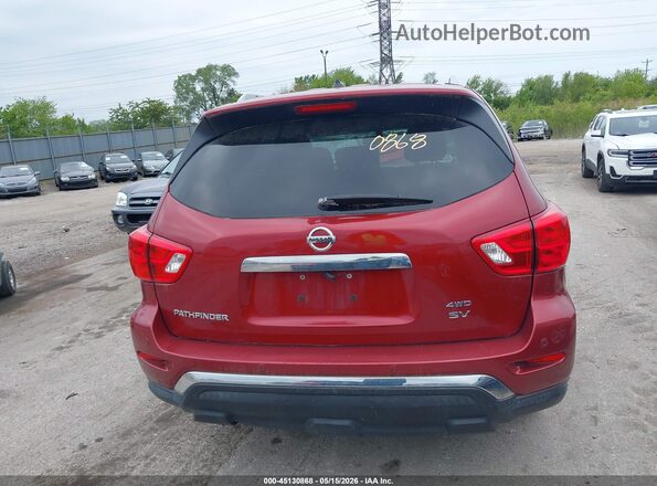 5N1DR2MM9HC656963 2017 NISSAN PATHFINDER Burgundy 