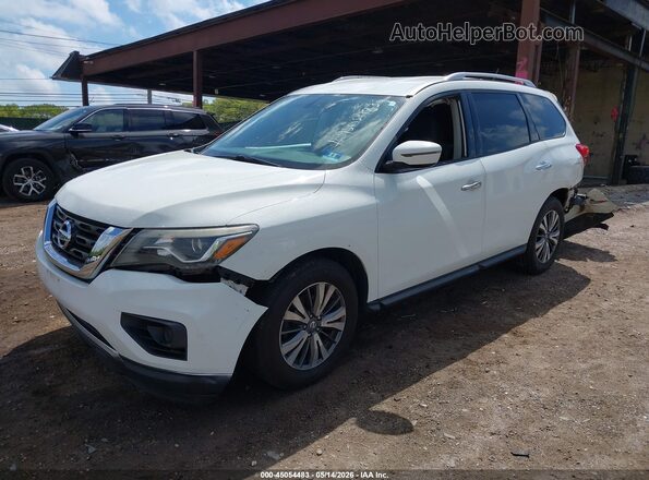 5N1DR2MM9HC691910 2017 NISSAN PATHFINDER White Vista frontal