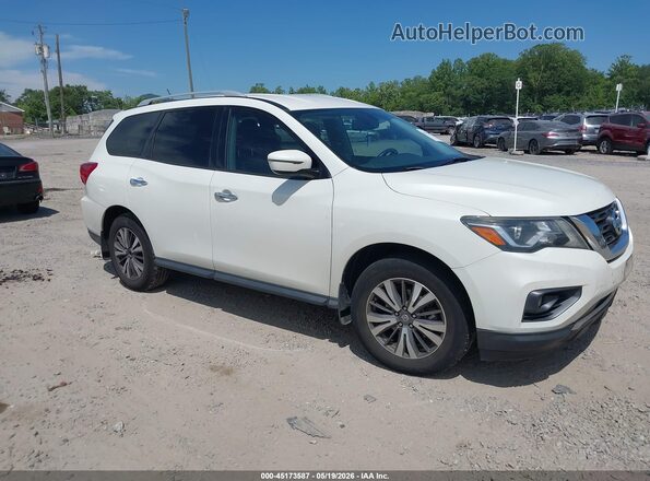 5N1DR2MM9HC693365 2017 NISSAN PATHFINDER White Przód prawy