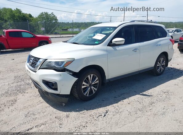 5N1DR2MM9HC693365 2017 NISSAN PATHFINDER White Przód lewy