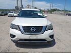 2017 Nissan Pathfinder Sv White vin: 5N1DR2MM9HC693365