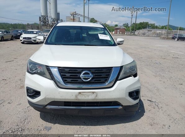 5N1DR2MM9HC693365 2017 NISSAN PATHFINDER White Widok zestawu wskaźników