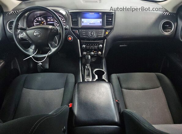 5N1DR2MM9JC630711 2018 NISSAN PATHFINDER Black Vista del salpicadero