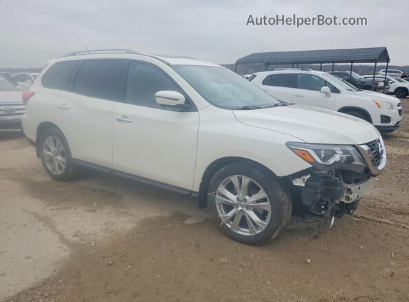 5N1DR2MM9JC655236 2018 NISSAN PATHFINDER White Delantero derecho