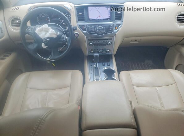 5N1DR2MM9JC655236 2018 NISSAN PATHFINDER White Vista del salpicadero