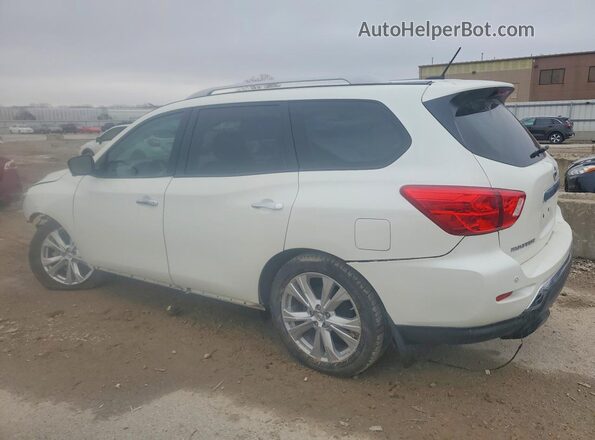 5N1DR2MM9JC655236 2018 NISSAN PATHFINDER White Trasero izquierdo