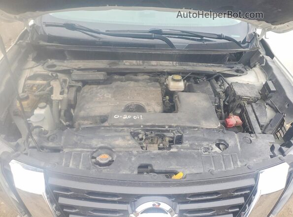 5N1DR2MM9JC655236 2018 NISSAN PATHFINDER White Vista interior trasera