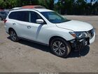 2018 Nissan Pathfinder Sv White vin: 5N1DR2MM9JC670657