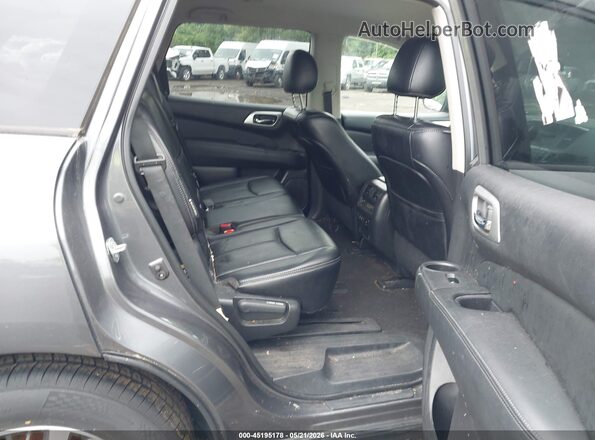 5N1DR2MM9KC580507 2019 NISSAN PATHFINDER Pewter VIN კოდის სტიკერის ხედი