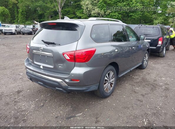 5N1DR2MM9KC580507 2019 NISSAN PATHFINDER Pewter უკანა მარჯვენა