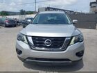 2019 Nissan Pathfinder Sv Silver vin: 5N1DR2MM9KC597212