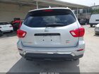 2019 Nissan Pathfinder Sv Silver vin: 5N1DR2MM9KC597212