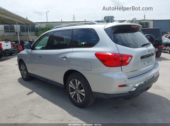 5N1DR2MM9KC597212 2019 NISSAN PATHFINDER Silver Trasero izquierdo