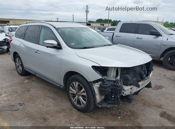 5N1DR2MM9KC626563 2019 NISSAN PATHFINDER Серебряный Передняя правая четверть