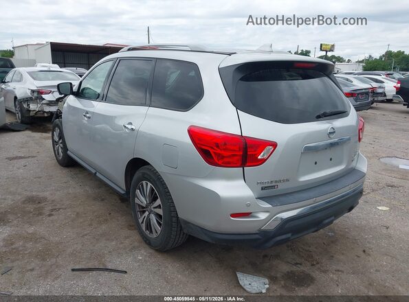 5N1DR2MM9KC626563 2019 NISSAN PATHFINDER Серебряный Задняя левая четверть