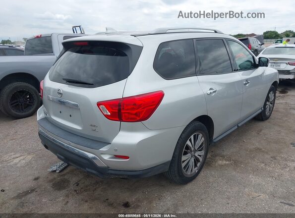 5N1DR2MM9KC626563 2019 NISSAN PATHFINDER Серебряный Задняя правая четверть