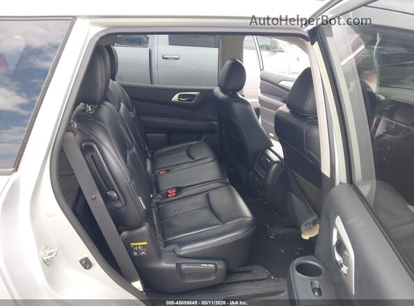 5N1DR2MM9KC626563 2019 NISSAN PATHFINDER Серебряный Вид наклейки с VIN-кодом