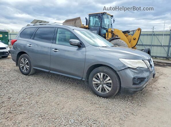 5N1DR2MM9KC628751 2019 NISSAN PATHFINDER Gray Передня права чверть