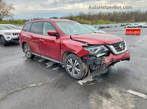5N1DR2MMXHC633188 2017 NISSAN PATHFINDER Red Delantero derecho