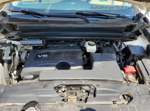 5N1DR2MMXHC644126 2017 NISSAN PATHFINDER White Вид підкапотного простору