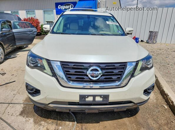 5N1DR2MMXHC644126 2017 NISSAN PATHFINDER White Вид спереду