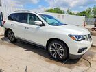 2017 Nissan Pathfinder Platinum White vin: 5N1DR2MMXHC644126