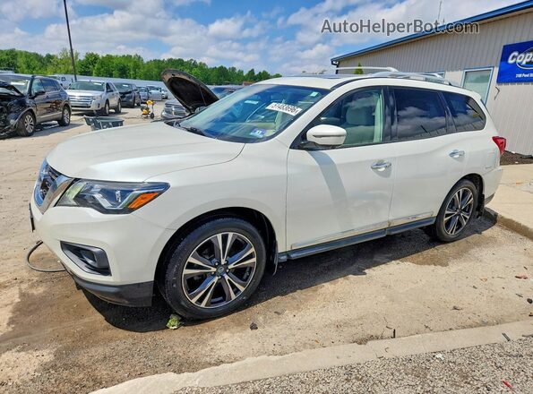 5N1DR2MMXHC644126 2017 NISSAN PATHFINDER White Передня ліва чверть