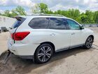 2017 Nissan Pathfinder Platinum White vin: 5N1DR2MMXHC644126