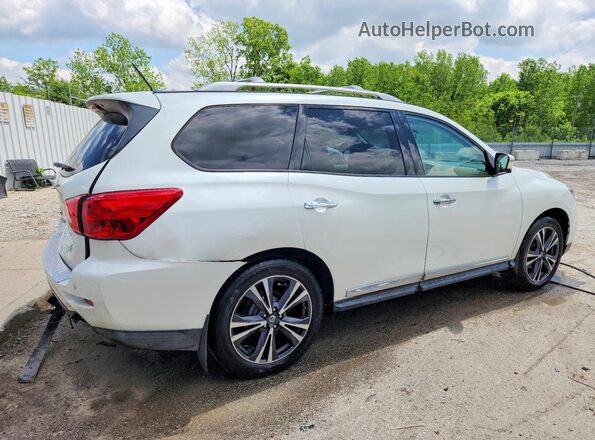 5N1DR2MMXHC644126 2017 NISSAN PATHFINDER White Задня права чверть