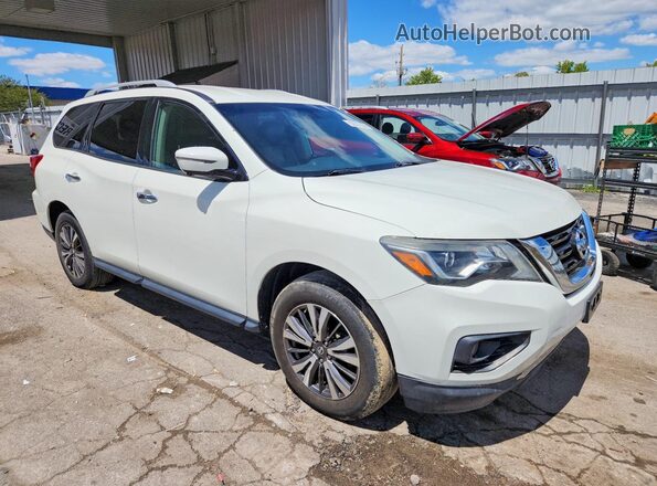 5N1DR2MMXHC675425 2017 NISSAN PATHFINDER Белый Передняя правая четверть