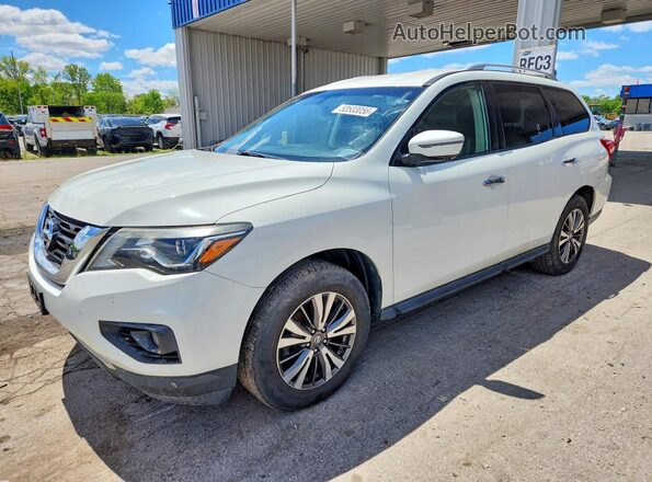 5N1DR2MMXHC675425 2017 NISSAN PATHFINDER Белый Передняя левая четверть