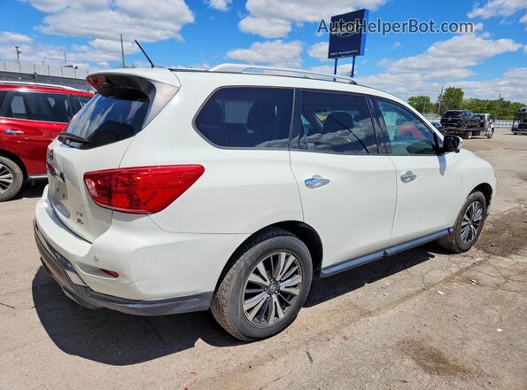 5N1DR2MMXHC675425 2017 NISSAN PATHFINDER Белый Задняя правая четверть