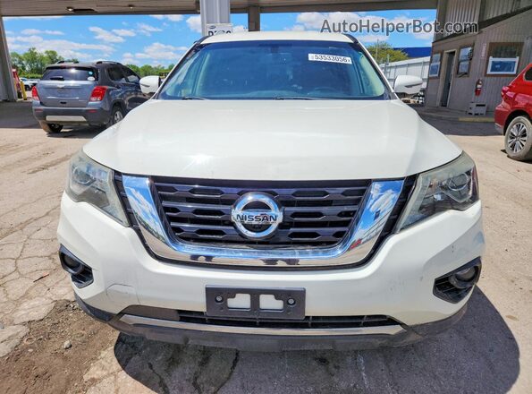 5N1DR2MMXHC675425 2017 NISSAN PATHFINDER Белый Вид спереди