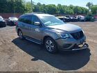 2017 Nissan Pathfinder Sv Gray vin: 5N1DR2MMXHC689079
