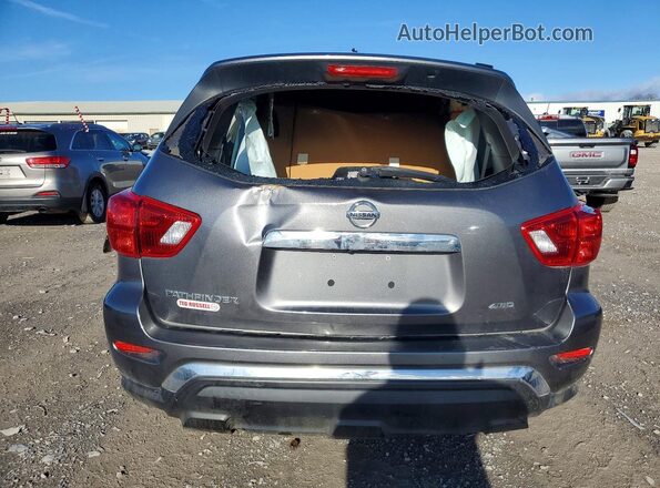 5N1DR2MMXHC904668 2017 NISSAN PATHFINDER Gray უკანა ხედი