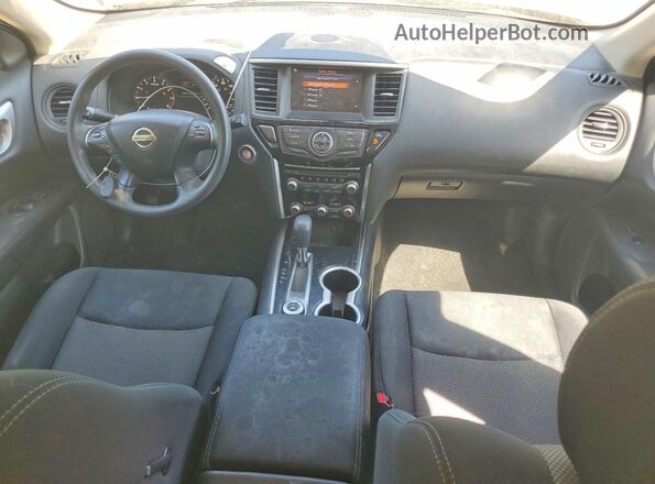 5N1DR2MMXHC910454 2017 NISSAN PATHFINDER Silver Widok deski rozdzielczej