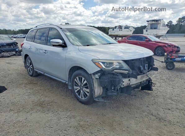 5N1DR2MMXHC911765 2017 NISSAN PATHFINDER Серебряный Передняя правая четверть