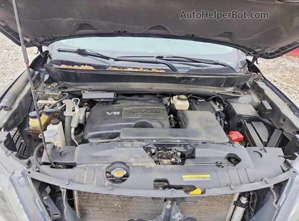 5N1DR2MMXJC646299 2018 NISSAN PATHFINDER Black Widok komory silnika