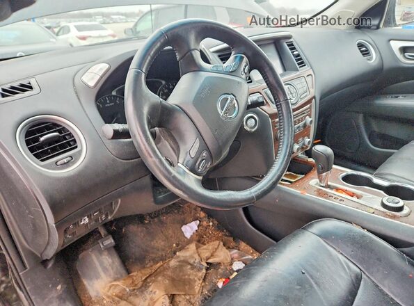 5N1DR2MMXJC646299 2018 NISSAN PATHFINDER Black Widok deski rozdzielczej