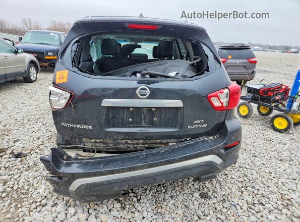 5N1DR2MMXJC646299 2018 NISSAN PATHFINDER Black Widok z tyłu