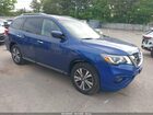 2018 Nissan Pathfinder Sv Blue vin: 5N1DR2MMXJC646531
