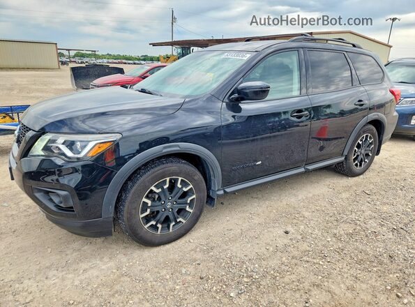 5N1DR2MMXKC624286 2019 NISSAN PATHFINDER Black წინა მარცხენა ხედი სამი მეოთხედიდან