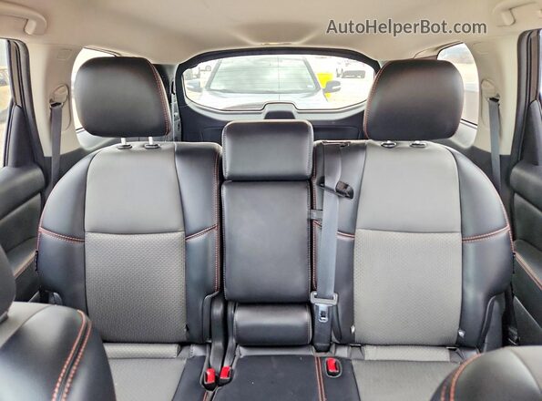 5N1DR2MMXKC624286 2019 NISSAN PATHFINDER Black უკანა სავარძლების ხედი