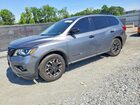 2019 Nissan Pathfinder Sl Gray vin: 5N1DR2MMXKC651147