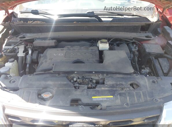 5N1DR2MN0HC621821 2017 NISSAN PATHFINDER Burgundy Вид ззаду