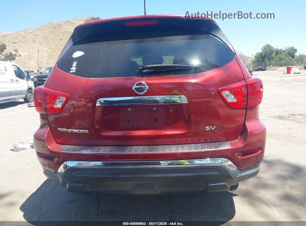 5N1DR2MN0HC621821 2017 NISSAN PATHFINDER Burgundy 