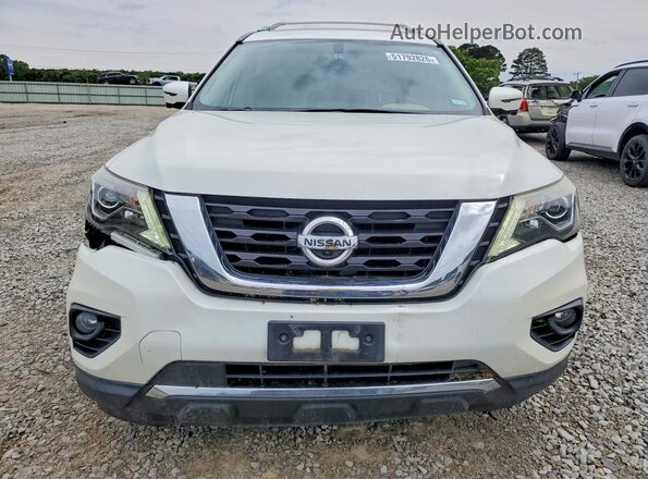 5N1DR2MN0HC626954 2017 NISSAN PATHFINDER Белый Вид спереди